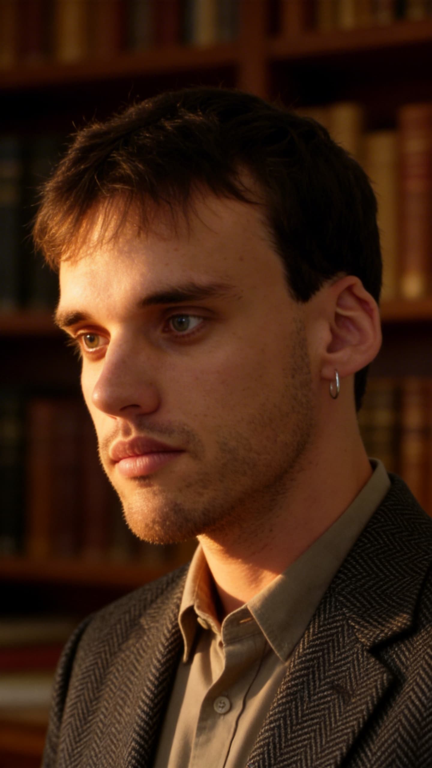 Academic scholar headshot generated from the original portrait photo.