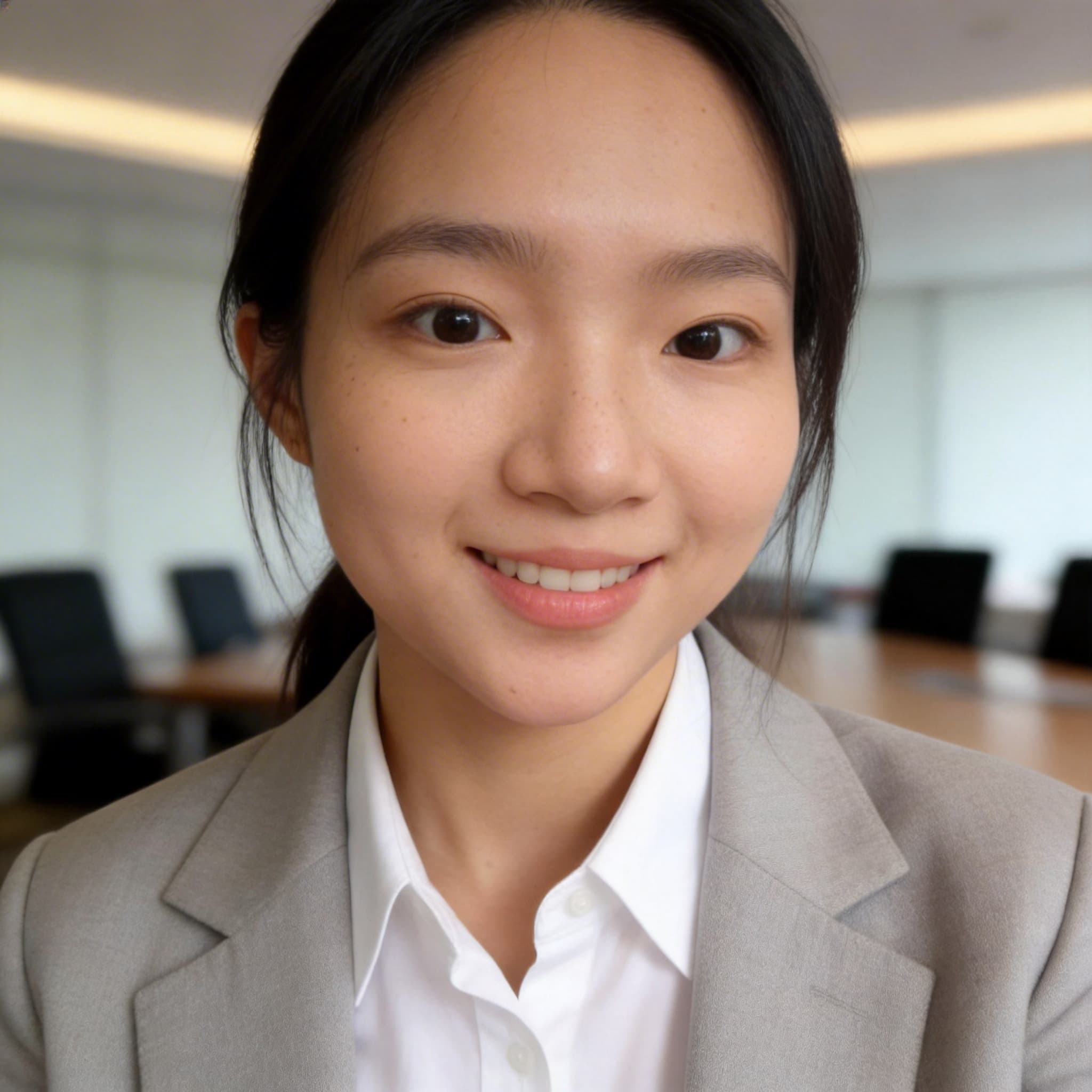 Executive-style AI headshot generated from the same selfie set